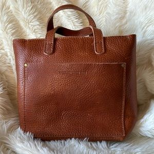 Mini Portland Leather Goods Zippered Crossbody in rare Sedona